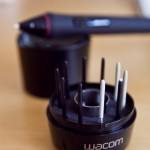 Penna och stift till Wacom-brädan
